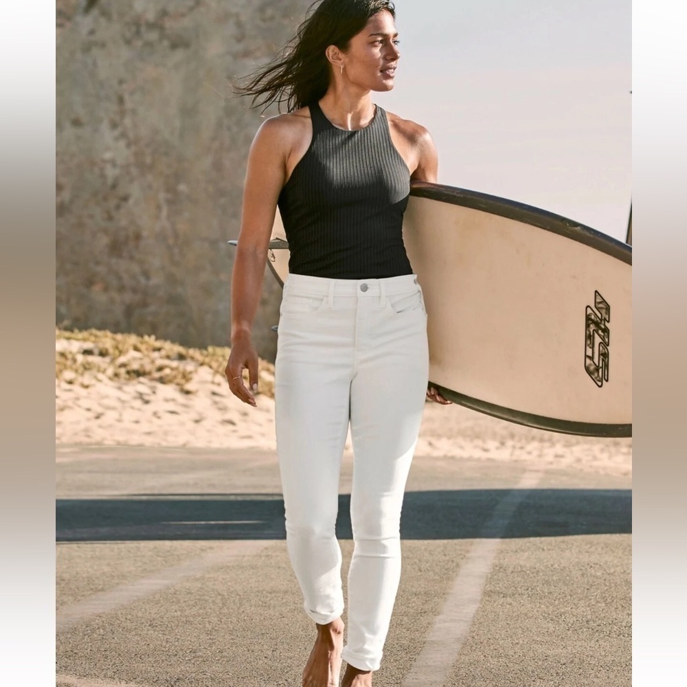 Athleta Sculptek Ultra Skinny Jean in White SIZE 20X‎